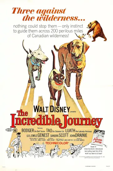 Постер до фільму "The Incredible Journey" #1099480