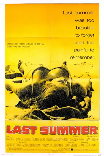 Постер до фильму"Last Summer" #1167714