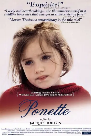 Постер до фильму"Ponette" #1140639