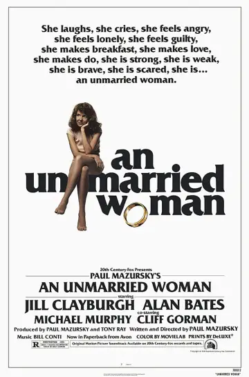 Постер до фильму"An Unmarried Woman" #1159285