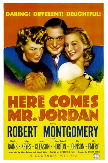 Постер до фильму"Here Comes Mr. Jordan" #1096479