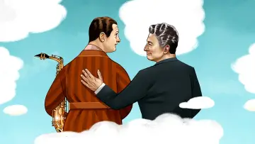 Задник до фильму"Here Comes Mr. Jordan" #468956