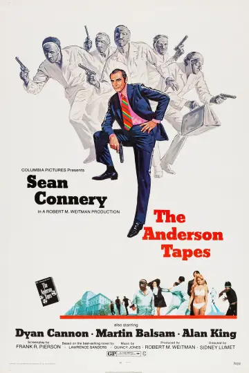 Постер до фильму"The Anderson Tapes" #1061319