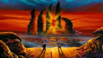 Задник до фильму"ドラゴンボール 魔神城のねむり姫" #942895