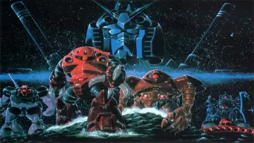 Задник до фильму"機動戦士ガンダムII 哀・戦士編" #433883