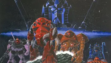 Задник до фильму"機動戦士ガンダムII 哀・戦士編" #433885