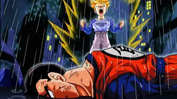 Задник до фільму "ドラゴンボールZ 絶望への反抗!! 残された超戦士・悟飯とトランクス" #210514