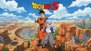 Задник до фільму "ドラゴンボールZ 絶望への反抗!! 残された超戦士・悟飯とトランクス" #924185