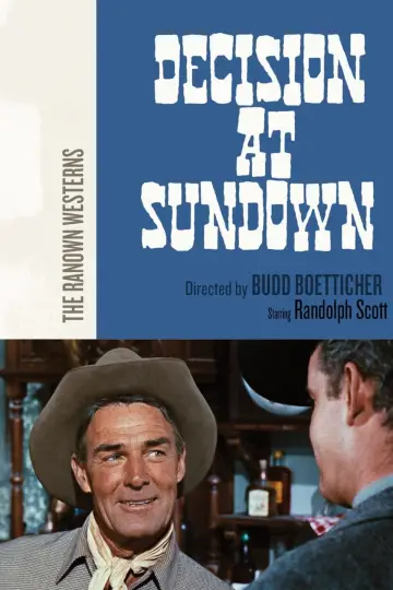 Постер до фильму"Decision at Sundown" #1069600