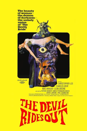 Постер до фильму"The Devil Rides Out" #1119402