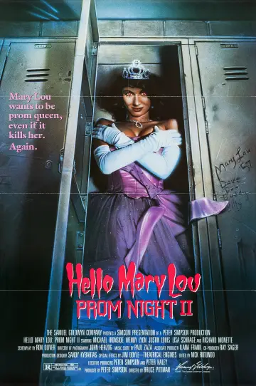 Постер до фильму"Hello Mary Lou: Prom Night II" #1091729