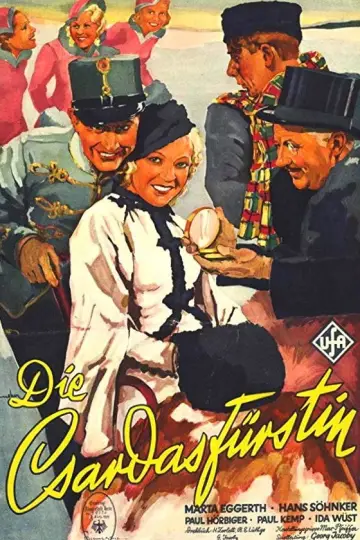 Постер до фільму "Die Czardasfürstin" #1277768