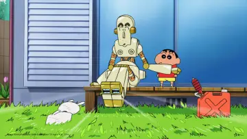 Задник до фильму"クレヨンしんちゃん ガチンコ!逆襲のロボとーちゃん" #398279