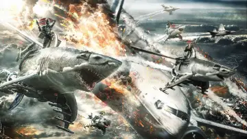 Задник до фильму"Sky Sharks" #353614