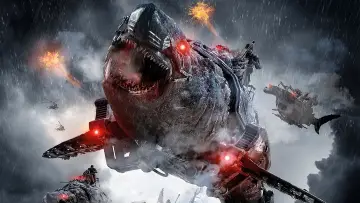 Задник до фильму"Sky Sharks" #353615