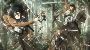 Задник до фильму"劇場版「進撃の巨人」後編～自由の翼～" #381891