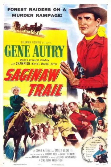 Постер до фильму"Saginaw Trail" #621656