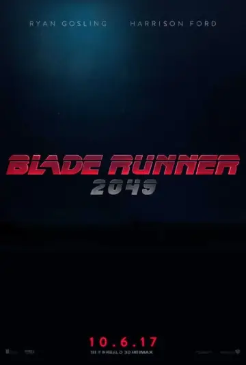 Постер до фильму"Той, хто біжить по лезу 2049" #747104