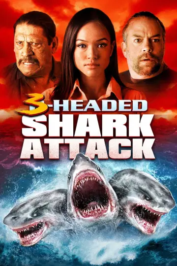 Постер до фильму"3-Headed Shark Attack" #1069380