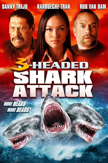Постер до фильму"3-Headed Shark Attack" #1069382