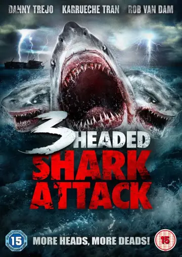 Постер до фильму"3-Headed Shark Attack" #1069383