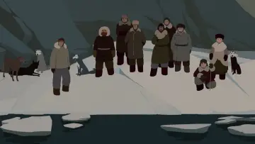 Задник до фільму "Tout en haut du monde" #446487