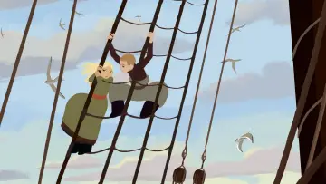 Задник до фільму "Tout en haut du monde" #446493