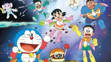 Задник до фильму"映画ドラえもん のび太の宇宙英雄記" #348824