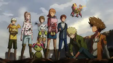 Задник до фильму"デジモンアドベンチャー tri. 第１章「再会」" #378561