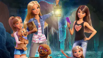 Задник до фильму"Barbie & Her Sisters in the Great Puppy Adventure" #351143
