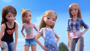 Задник до фильму"Barbie & Her Sisters in the Great Puppy Adventure" #351145