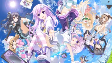 Задник до фильму"超次元ゲイム ネプテューヌ THE ANIMATION 約束の永遠（トゥルーエンド）" #496709