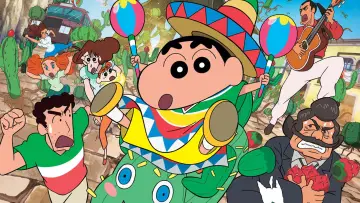 Задник до фильму"クレヨンしんちゃん オラの引越し物語 サボテン大襲撃" #426685