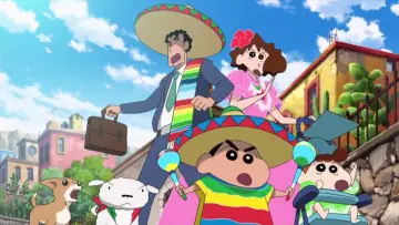 Задник до фильму"クレヨンしんちゃん オラの引越し物語 サボテン大襲撃" #426688