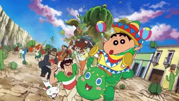 Задник до фильму"クレヨンしんちゃん オラの引越し物語 サボテン大襲撃" #426690