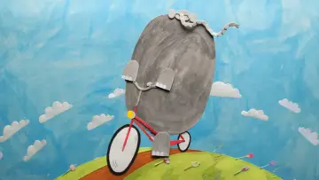 Задник до фильму"Le vélo de l