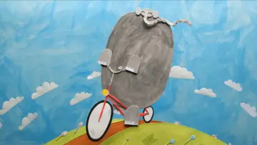 Задник до фильму"Le vélo de l