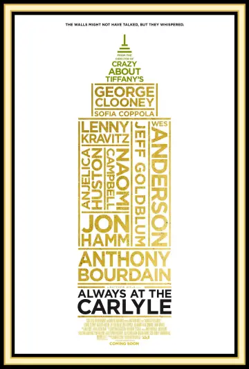 Постер до фильму"Always at The Carlyle" #1054535