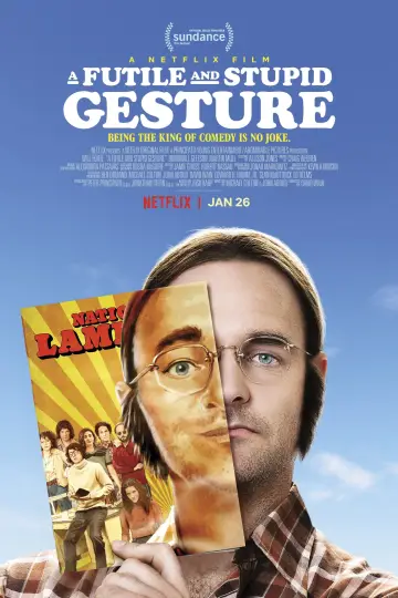 Постер до фильму"A Futile and Stupid Gesture" #118970