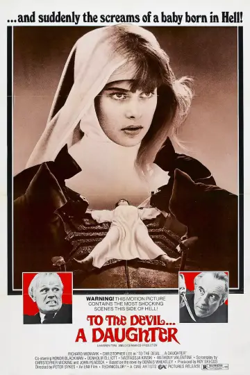 Постер до фильму"To the Devil a Daughter" #1095928