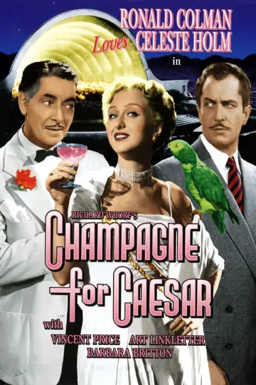 Постер до фильму"Champagne for Caesar" #1040725