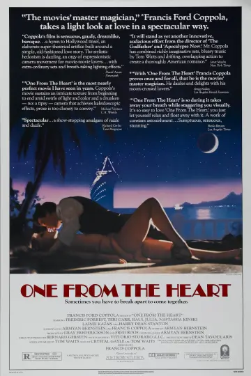 Постер до фильму"One from the Heart" #195466