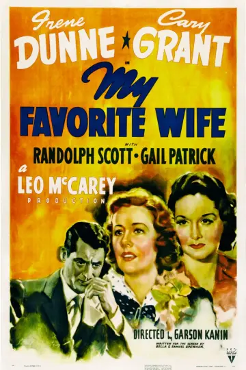 Постер до фильму"My Favorite Wife" #1087160