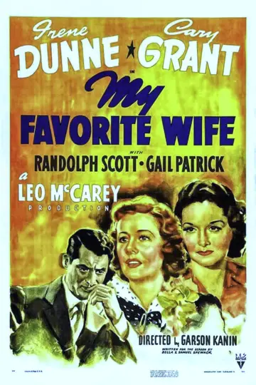 Постер до фильму"My Favorite Wife" #664154