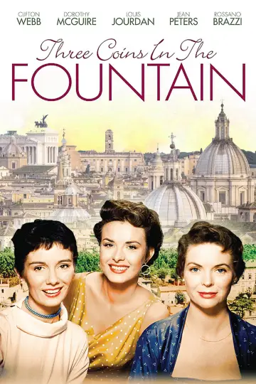 Постер до фильму"Three Coins in the Fountain" #1045098