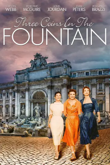 Постер до фильму"Three Coins in the Fountain" #1045099