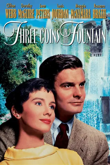 Постер до фильму"Three Coins in the Fountain" #1045100
