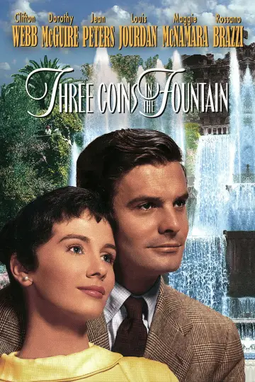 Постер до фильму"Three Coins in the Fountain" #1045101