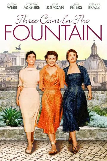 Постер до фильму"Three Coins in the Fountain" #1045102