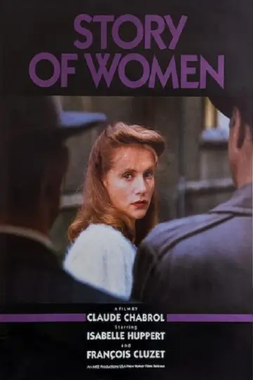 Постер до фильму"Une affaire de femmes" #1086755